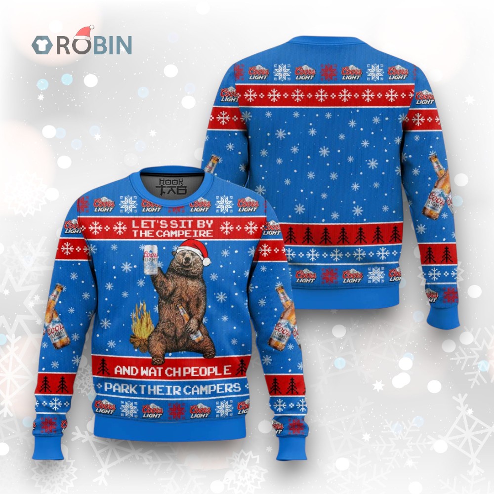 Coors Light Bear Ugly Christmas Sweater Coors Light Bear Ugly Christmas Sweater