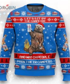 Coors Light Bear Ugly Christmas Sweater