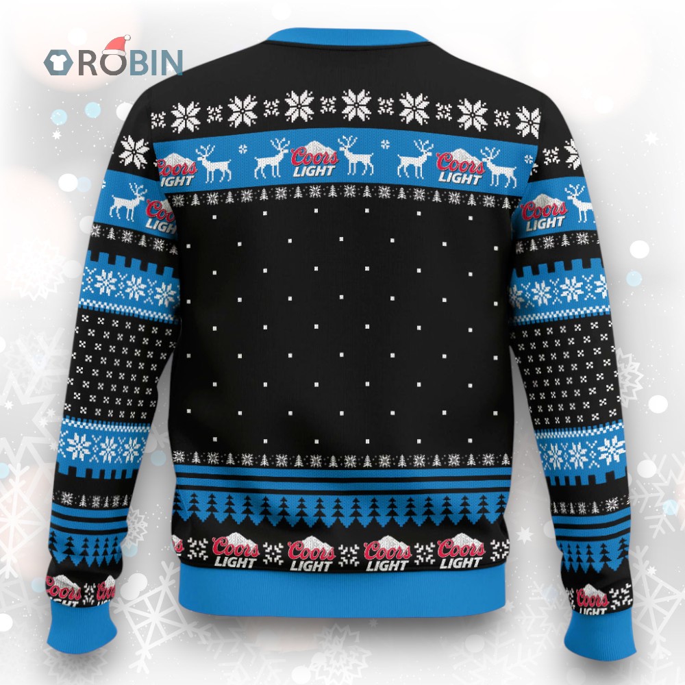 Coors Light Beer Meme Ugly Christmas Sweater Coors Light Beer Meme Ugly Christmas Sweater