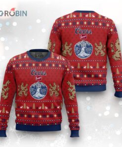 Coors Light Beer Ugly Christmas Sweater