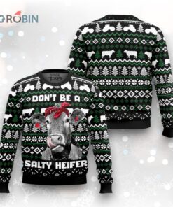 Cow Heifer Ugly Christmas Sweater