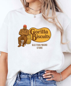 Cracker Barrel Gorilla Biscuits Old Foolywang Store Unisex Shirt