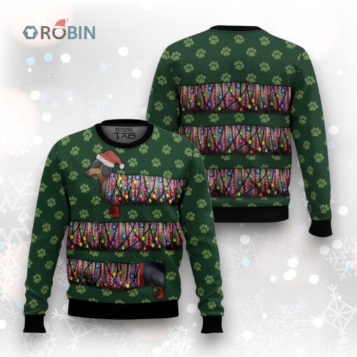 Dachshund Ugly Christmas Sweater