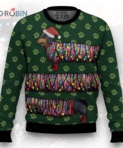 Dachshund Ugly Christmas Sweater