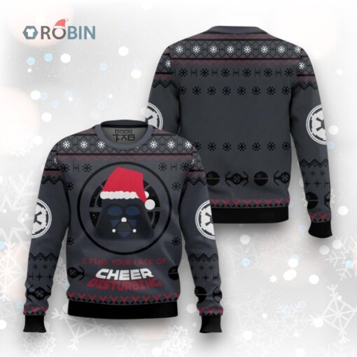 Darth Vader Cheer Christmas Ugly Christmas Sweater