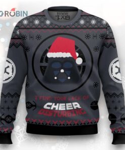 Darth Vader Cheer Christmas Ugly Christmas Sweater