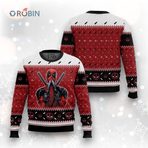 Deadpool Ugly Christmas Sweater