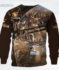 Deer Hunting Ddkllcta Personalized Name Ugly Christmas Sweater, Sweatshirt