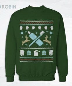 Dental Ugly Christmas Sweater, Sweatshirt