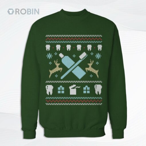 Dental Ugly Christmas Sweater, Sweatshirt