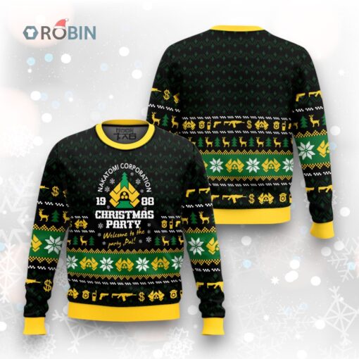 Die Hard Ugly Christmas Sweater