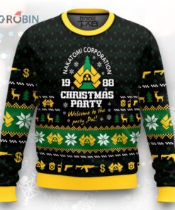 Die Hard Ugly Christmas Sweater Die Hard Ugly Christmas Sweater