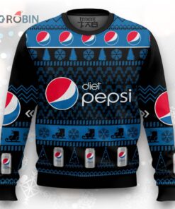 Diet Pepsi Christmas Gift Ugly Christmas Sweater