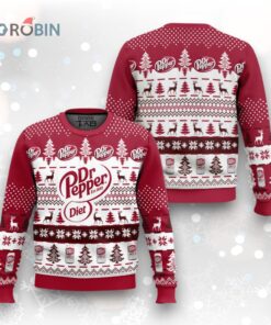 Dr Pepper Diet Ugly Christmas Sweater Dr Pepper Diet Ugly Christmas Sweater