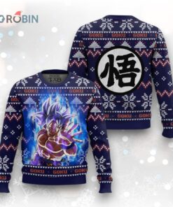 Dragon Ball Z Goku Ultra Instinct Ugly Christmas Sweater