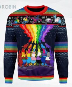 Dragon Lgbt Ugly Christmas Sweater Dragon Lgbt Ugly Christmas Sweater