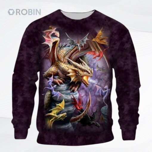 Dragon Tthnby Ugly Christmas Sweater