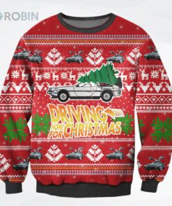 Driving Home For Christmas Ugly Christmas Sweater