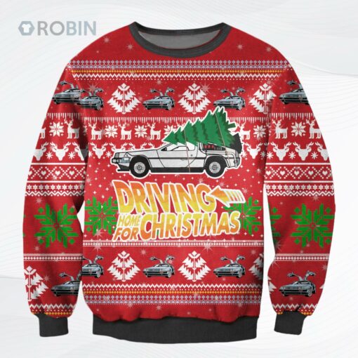Driving Home For Christmas Ugly Christmas Sweater