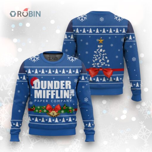 Dunder Mifflin Paper Company Ugly Christmas Sweater