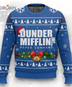 Dunder Mifflin Paper Company Ugly Christmas Sweater