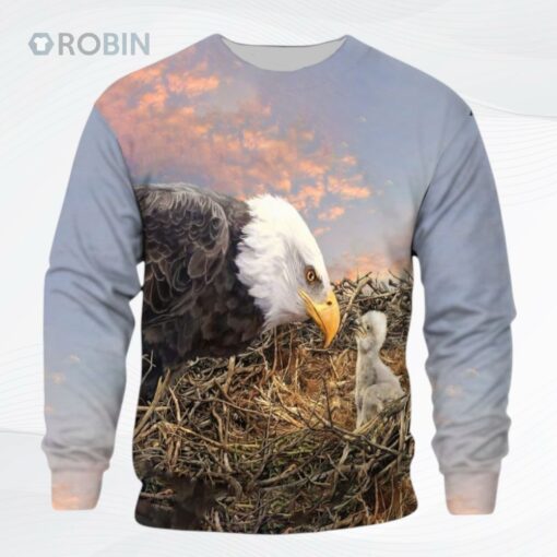 Eagle Tthj Nby Ugly Christmas Sweater