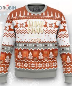 Elijah Craig Bourbon Small Batch 1789 christmas sweater – LIMITED EDITION