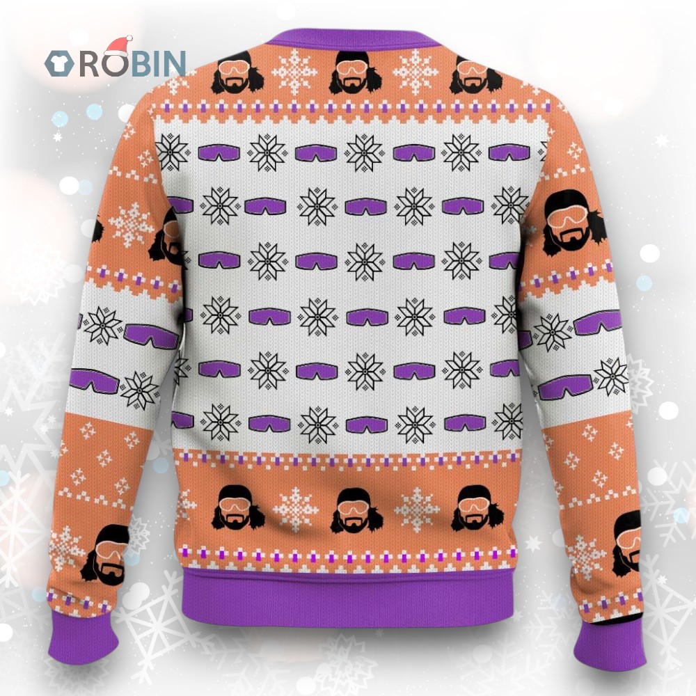 Expect The Unexpected In The Kingdom Of Madness Macho Man Ugly Christmas Sweater Expect The Unexpected In The Kingdom Of Madness Macho Man Ugly Christmas Sweater