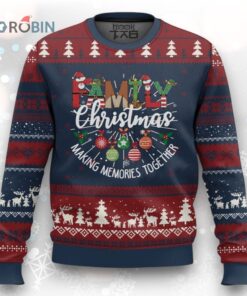 Family Xmas 2024 Ugly Christmas Sweater Making Memories Together Family Matching Family Xmas 2024 Ugly Christmas Sweater Making Memories Together Family Matching