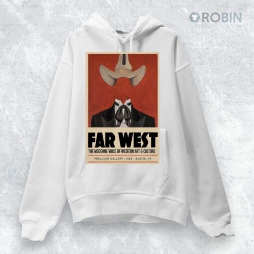 Far West Preacher Gallery Austin Tx Poster Shirt