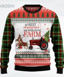 Farm Best Memories Christmas Ugly Christmas Sweater