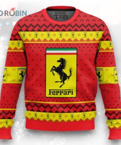 Ferrari Ugly Christmas Sweater