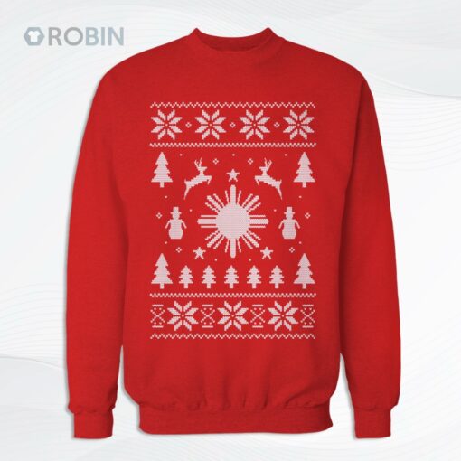 Filipino Ugly Christmas Sweater, Sweatshirt