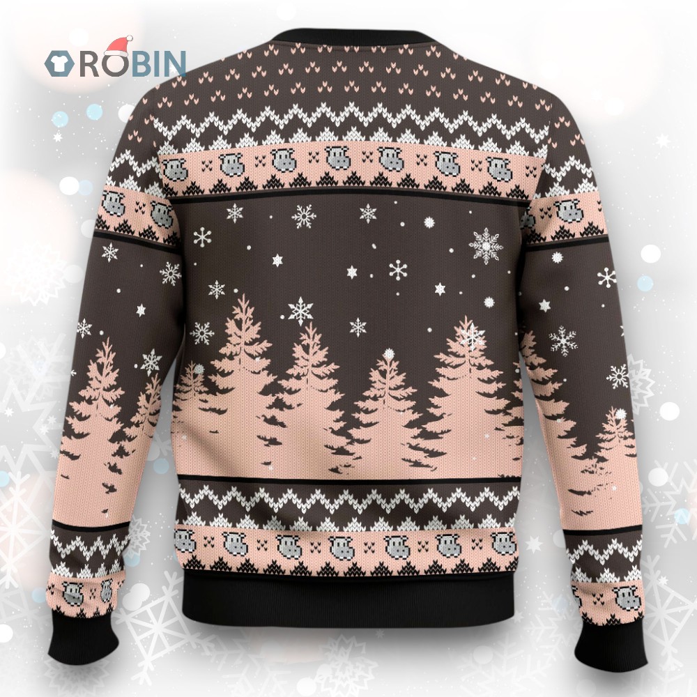 First of All I’m a Delight Hippo Ugly Christmas Sweater First of All I’m a Delight Hippo Ugly Christmas Sweater