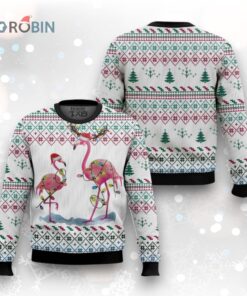 Flamingo Christmas Reunion Ugly Christmas Sweater