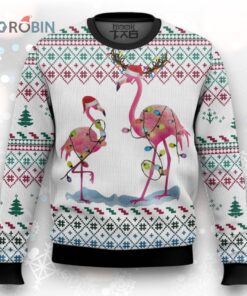 Flamingo Christmas Reunion Ugly Christmas Sweater