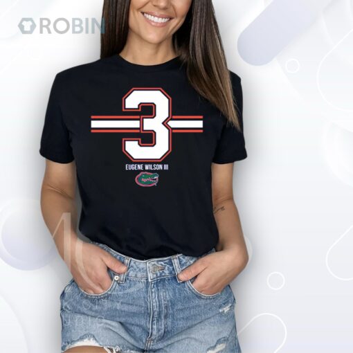 Florida Football Eugene Wilson III 3 Stripe Shirt