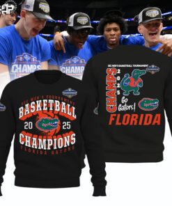 Florida Gators 2025 SEC Men’s Basketball Conference Tournament Champions Sweatshirt, Sweater, Gators Merchandise