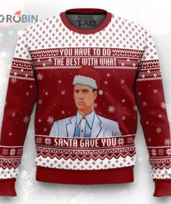 Forrest Gump Ugly Christmas Sweater