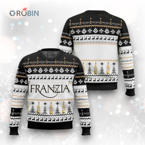 Franzia chardonnay Ugly Christmas Sweater