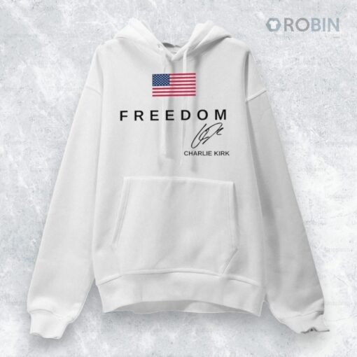 Freedom Charlie Kirk Signature Shirt