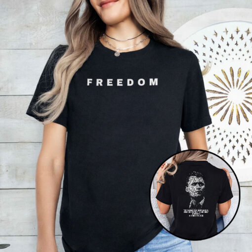Freedom Charlie Kirk Tribute Unisex Shirt