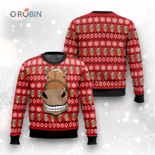 Funny Horse Christmas Ugly Christmas Sweater