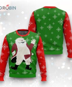 Funny Santa Offensive Meme Ugly Christmas Sweater for Holiday Parties Funny Santa Offensive Meme Ugly Christmas Sweater for Holiday Parties