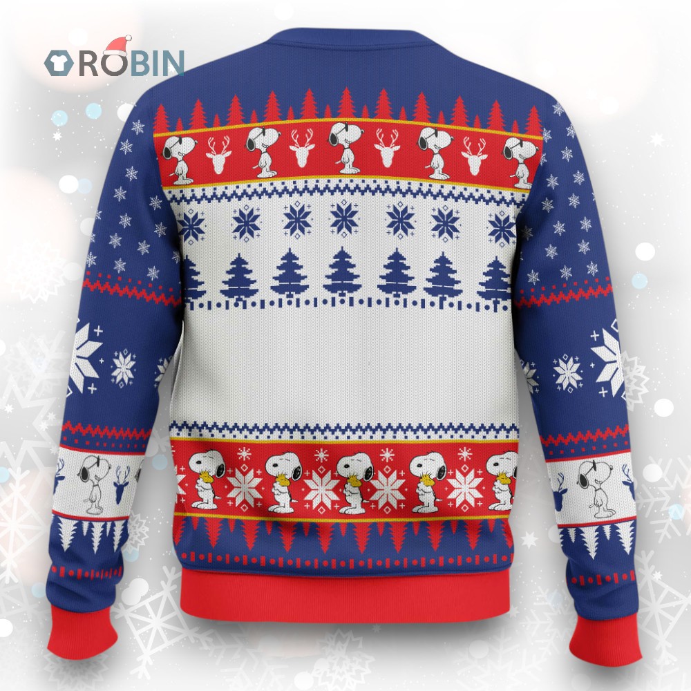 Funny Snoopy Hallmark Ugly Christmas Sweater with Festive Design Funny Snoopy Hallmark Ugly Christmas Sweater with Festive Design