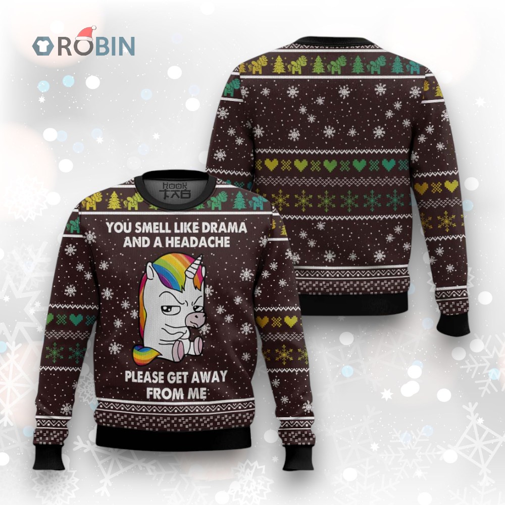 Funny Unicorn Ugly Christmas Sweater Funny Unicorn Ugly Christmas Sweater