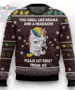 Funny Unicorn Ugly Christmas Sweater