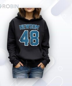 Gavin Newsom 2028 for President Election Campaign Newsom 48 Shirt