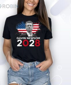 Gavin Newsom 2028 For President Election Campaign Shirt Gavin Newsom 2028 For President Election Campaign Shirt