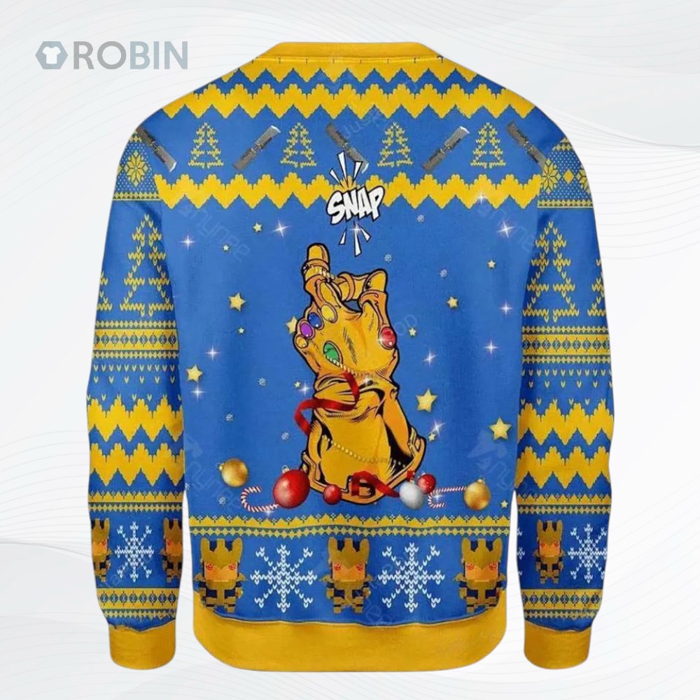 Gearhomies Unisex Am Inevitable Ugly Christmas Sweater Gearhomies Unisex Am Inevitable Ugly Christmas Sweater